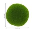 thumbnail image 6 of OFFIGAM Artificial Green Moss Half for Crafting and Office Decoration, 1 Pack Decorative Faux Plant, 6 of 8