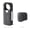 Set Black, variant on Silicone Protective Case for Insta360 X4 Air – Shockproof Drop-Proof Cover, Comfortable Grip, Flat Bottom for Upright Standing, Multiple Colors (15g)
