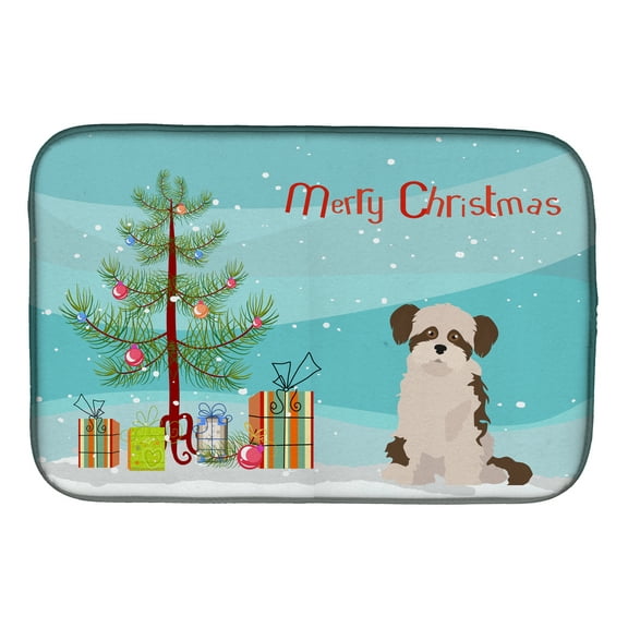 Shi Chi #3 Christmas Tree Dish Drying Mat
