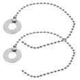 thumbnail image 4 of 2 Pcs Chaîne Cymbale en Alliage d'Aluminium pour Batterie de Performance Jazz, 4 of 9