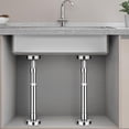 thumbnail image 4 of jifeng Fall Sink Support System Undermount Sink Brackets Stainless Brackets No Sink S, 4 of 8