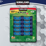 Kirkland Quit Smoking Lozenges 4 Mg., 270 Pieces | Compare to Nicorette Lozenge Active Ingredient