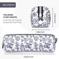 thumbnail image 3 of Rocae World Travel2 for Pen and Marker Pouch with Zipper for Men and Women, Stationery Bag Pen Holder for Work and Office, 3 of 9