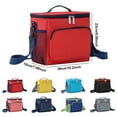 thumbnail image 4 of Maytalsory Insulated Lightweight And Durable Oxford Materiale Tessuto Oxford Polyester Bag Multifunctional Red 1Set, 4 of 6