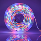 thumbnail image 1 of Tira LED de 10 m, tira LED RGB 3528, kit de luces LED multicolor con control remoto de 44 teclas y cable USB para decoración de bodas, dormitorios, fiestas, Navidad y bares (10 m), 1 of 4