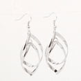 thumbnail image 4 of UDIYO Party Elegant Women Spiral Linked Water Drop Long Dangle Hook Earrings Jewelry, 4 of 6