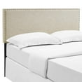 thumbnail image 3 of Modway Phoebe Queen Upholstered Fabric Headboard in Beige, 3 of 5