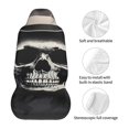 thumbnail image 5 of Sikiie Magician Hat Skull Car Seat Protector 2 Pack Car Seat Cushion Mat, Car Seat Covers for SUV, Truck, Van, 5 of 7