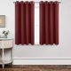thumbnail image 1 of Cortinas Joydeco Burdeos 132x137 cm Paneles Térmicos Aislantes (2 Unidades), 1 of 6