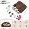 thumbnail image 6 of SENDEFN Purses and Handbags Women Fashion Tote Bag Shoulder Bags Top Handle Satchel Purses Leather Handbag, 6 of 6