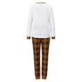 thumbnail image 3 of Family Matching Christmas Pajamas Set Tree Letter Holiday Sleepwear Each Set Sold Separately, 3 of 9