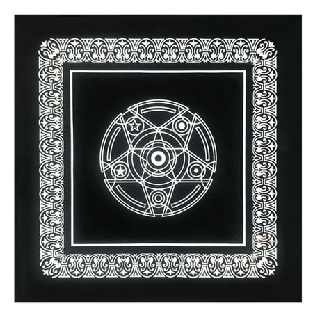 

Tarot Card Table cloth Black Non-Woven Portable for Room Bar Home Wall
