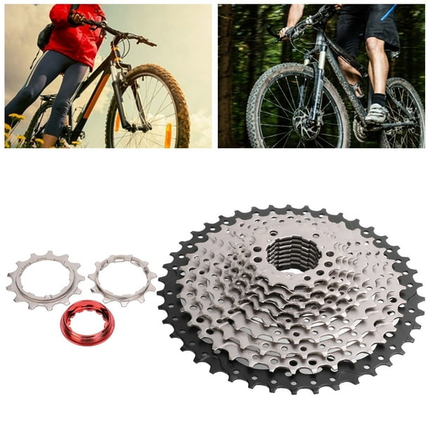 Rdeghly Pignon de chaîne de bicyclette, cassette de vélo, accessoire de  remplacement de bicyclette à une vitesse de pignon de chaîne de vélo de 18  dents 
