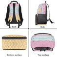 thumbnail image 6 of Aplkyhs Ice Cream Axolotl School Backpack for Age 6-18 Large Capacity Ergonomic Padded Adjustable Straps School Bag for Elementary Middle High School Boys Girls Back to School Daily Use, 6 of 7