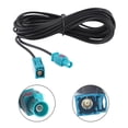 thumbnail image 3 of Vehicle Antenna Extension Cable, FAKRA Female To Female Weather Proof Multifunctional Car Stereo Antenna Extension Cord Stable Performance  for TV 500cm / 196.9in, 3 of 7