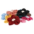 thumbnail image 4 of Decoración de bodas flores falsas manualidades ANGGREK 12 x flores de arpillera, 4 of 7