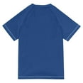 thumbnail image 6 of FORMRS Boys Rash Guard with Short Sleeves UPF 50+ Swim Shirts Sizes 3-12T, Light Pink Jellyfish, 6 of 6