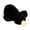 Black, variant on Black Cotton Cute Hair Big Duck Plush Toy 50Cm For Kids Sleeping Soothing Pillow And Big Goose Doll For Play