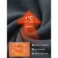thumbnail image 3 of baleaf Women's Fleece Lined Joggers Winter Thermal Pants Dark Gray XL, 3 of 7