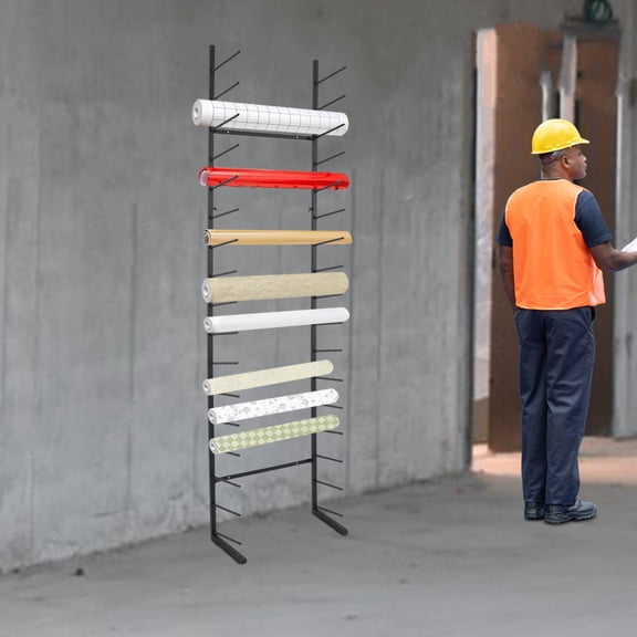 17-Layer Drawing Organizer, 83.86in Height Anti-Slip Rods for Office & Art Studio