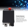 thumbnail image 4 of Interruptor De Presión Del Compresor De Aire De 4 Puertos, Interruptor De Presión Del Compresor De Aire De 4 Puertos De Servicio Pesado 20A AC 240V 135 A 175PSI Para Herramientas, 4 of 7