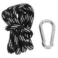thumbnail image 2 of 1.8M Hamac Sangle Haute Charge en Plein Air Hamac Swing Sangles Corde avec Mousqueton, 2 of 9