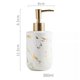 thumbnail image 2 of 2 botellas de emulsión de cerámica de 300 ml, botellas de látex, dispensadores de jabón líquido, juego de baño blanco, 2 of 2