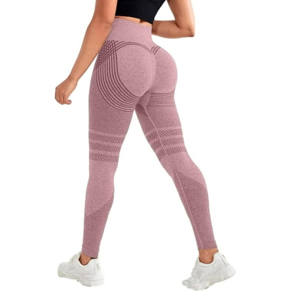 Slimove 3D Leggings, High Waisted Butt Lifting Tummy Control Side Pocket Shaping Training Leggings,Scrunch Yoga Pants