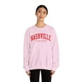 thumbnail image 4 of Nashville Tennessee TN Sweatshirt Gifts Crew Neck Shirt Long Sleeve Unisex, 4 of 7