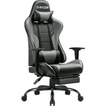 Lacoo High Back Gaming Chair Ergonomic Gaming Computer Chair,Gray