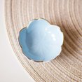 thumbnail image 5 of MasteelfCA 2PCS Flower Ceramic Seasoning Dipping Bowl Sakura Design Porcelain Sauce Dish Plate for Condiment Kitchen BBQ (Blue), 5 of 5