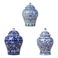 thumbnail image 6 of Traditional Ceramic Ginger Jar - Decorative Tea Storage for Tabletops Lot U5, 6 of 8