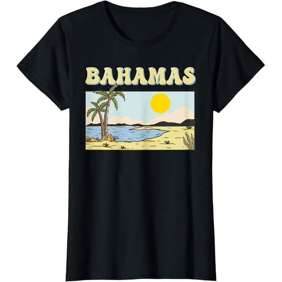 Bahamas Family Vacation Sandy Beach Graphic T-Shirt