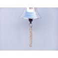 thumbnail image 3 of Hampton Nautical 3xglass-101 Chrome Hanging Ship&APOSS Bell 6" Nautical Home Decoration, 6 inch, 3 of 3