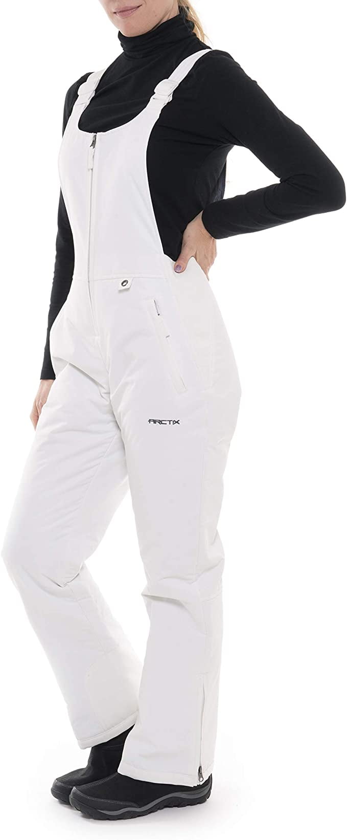 arctix womens essential insulated bib overalls tall inseam 33