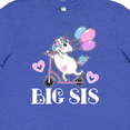 thumbnail image 4 of Inktastic Big Sis Unicorn Sister Announcement Youth T-Shirt, 4 of 5