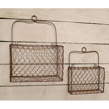 2 Set En Wire Wall Baskets 2 Set En Wire Wall Baskets