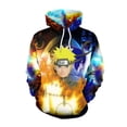 thumbnail image 2 of Suéter con capucha y estampado digital 3D de la serie de anime Uzumaki Akatsuki Sasuke Kakashi, sudadera informal para hombre y mujer, 2 of 4