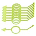 thumbnail image 3 of 10 piezas de accesorios para billar, marcador de posición de bola de alto rendimiento con Amarillo, 3 of 8