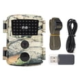 thumbnail image 2 of Anti Theft Trigger Camera Wildlife Trail Monitoring Camera Portable Take Color Images Waterproof  for Animal Observation for Reconnaissance, 2 of 8