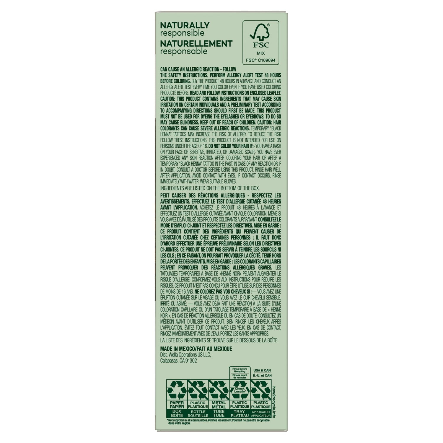 (3 pack) Clairol Root Touch-Up Natural Instincts Permanent Hair Dye, 5C Cool Brown, Hair Color, 1 Kit