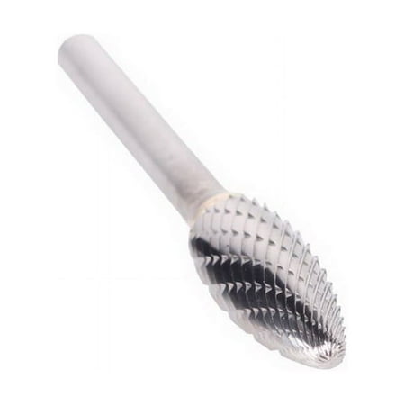 UPC: 0887861119245 | Drill America Flame Carbide Burr 1/4 Shank