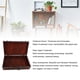 thumbnail image 4 of Maleta Retro, Maleta De Almacenamiento Decorativa Vintage Elegante Madera Sintética Elegante Ligera Para Arreglo De Accesorios, 4 of 7