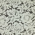 thumbnail image 2 of Zelouf Everly Corded Floral Lace  , Sewing, DIY, Crafts Fabric by the Yard, Perfect Cream, 5 Yard, 2 of 3