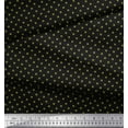 thumbnail image 2 of Soimoi Crepe Silk Fabric Artistic Leaves Printed Craft Fabric by the Yard 42 Inch Wide, 2 of 3