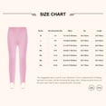 thumbnail image 5 of iEFiEL Kids Girls Solid Color Stirrup Leggings Fleece-Lined Gymnastics Ballet Dance Tights Yoga Pants White 3-4, 5 of 5