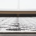 thumbnail image 6 of JONATHAN Y SANTA MONICA 2 x 8 Runner Rug, Kafel Tribal Bohemian - Ivory/Black, SMB130E-28, 6 of 10