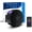 Black, variant on Star Projector, Galaxy Projector for Bedroom, Smart APP & Voice Control Galaxy lamp, Compatible with Alexa & Google Home, for Kids Adults Bedroom,Room Decor,Game Room,Party (Black Round)