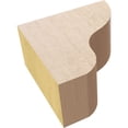 thumbnail image 6 of 2"W x 4"D x 4"H Classic Greensboro Rough Cedar Woodgrain TimberThane Corbel, Primed Tan, 6 of 6
