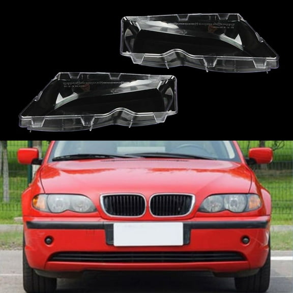 SCITOO Headlight Lenses Plastic Covers for Mazda 6 2003 2004 2005 2006 2007 2008 2pc Left and Right Side Car Headlight Headlamp Lens Clear Lens Cover.